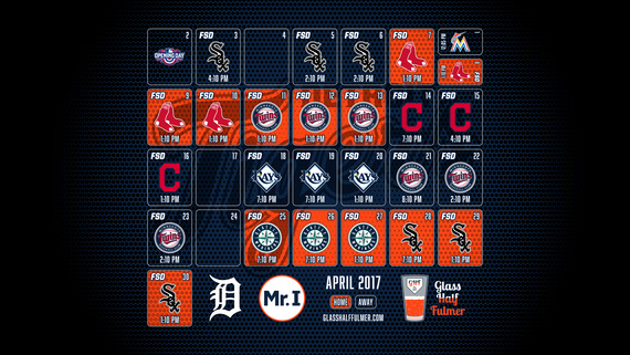 April 2017 Desktop Schedule Wallpaper